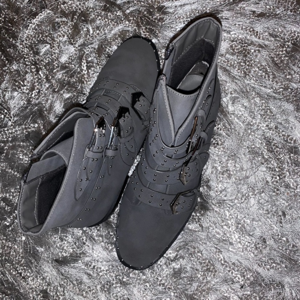 Studded Booties NWOT